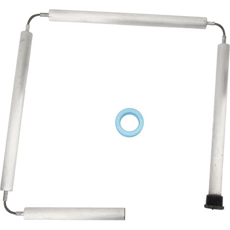 Anode flexible en magnésium de 44 pouces pour chauffe-eau, filetage NPT 3/4 pouce, diamètre 19 mm, convient aux chauffe-eau. (1/5)