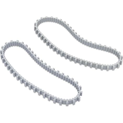 Maytronics Dolphin – Lot de 2 chenilles d'entraînement grises pour robot de piscine – Compatibles avec modèles Dolphin – 9985006R2