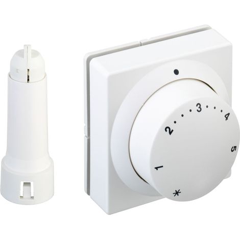 Danfoss Elemento sensore RA 5068 elemento di impostazione remota 8 m, bianco puro, 013G5068