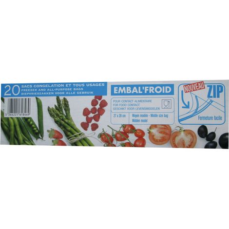 Zaino per congelamento con zip Embal'froid 20 28 x 27