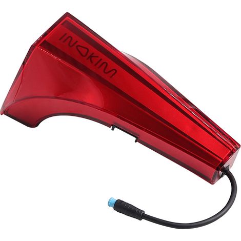 Decorative LED rear light for INOKIM OXO OX electric scooter, red safety signaling accessory (1/4)