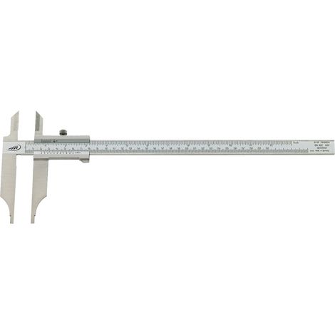 HELIOS PREISSER Calibrador de taller DIN862 300mm con puntas longitud de mandíbula 90mm PREISSER - 234503 (1/2)