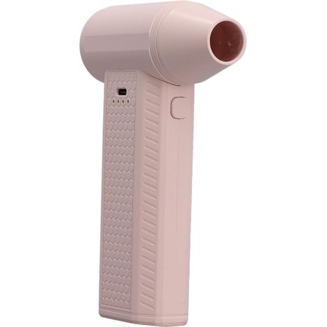 Souffleur Électrique a Jet De Poussière 4 Vitesses 130 000 TR/Min Moteur sans Balais 180 W 3000 mah pour Nettoyage Et Séchage Précis (Rose) (1/5)