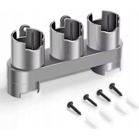 Supporto a parete per bocchette Dyson V7 V8 V10 V11 V15  Organizzatore a 3 prese  Kit di montaggio 
