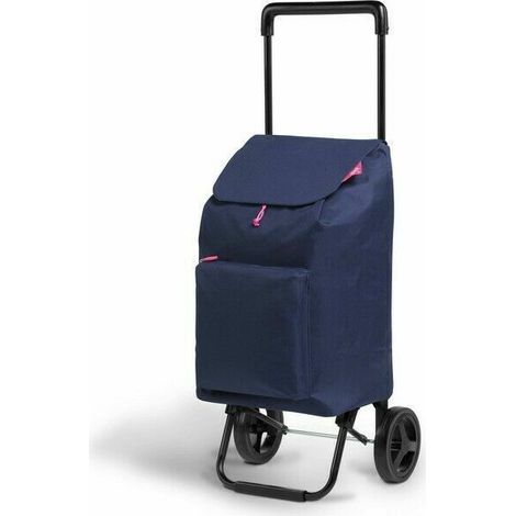 Chariot Argo Blue 45l Léger, Pliable, Grande Capacité - Gimi
