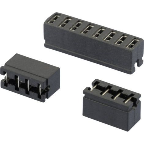 TRU COMPONENTS TC-073065-05-10-00 TC-073065-05-10-00 Kurzschlussbrücke Rastermaß: 2.54 mm Polzahl je (1/2)