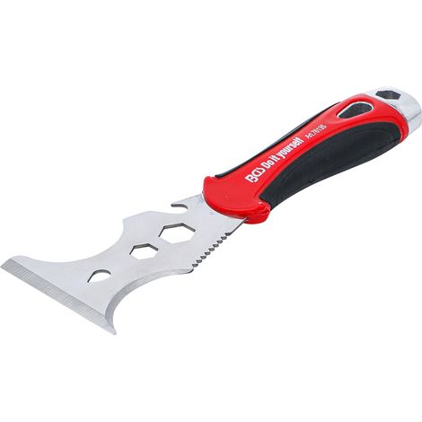 Espátula BGS-Technik 15-in-1 75 mm hoja templada ergonómica (1/3)