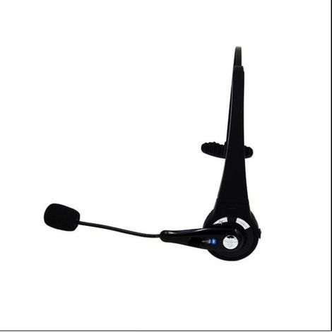 Casque Bluetooth - Casque Sans Fil V5.0 - Microphone Anti-Bruit Flexible - Contrôle Du Volume Intégré - Jusqu’à 6 Heures D’Autonomie - Pour Téléphone Portable Bureau Voiture - 1 Pièce (1/5)