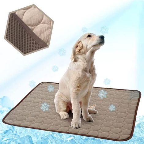 Tapis rafraîchissant pour chiens et chats - auto-rafraîchissant - maille respirante - pour une utilisation intérieure et extérieure - SnelShoppen (1/5)