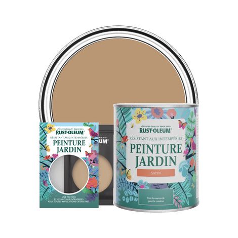 Peinture Jardin, Finition Satinée - Argile (1/3)