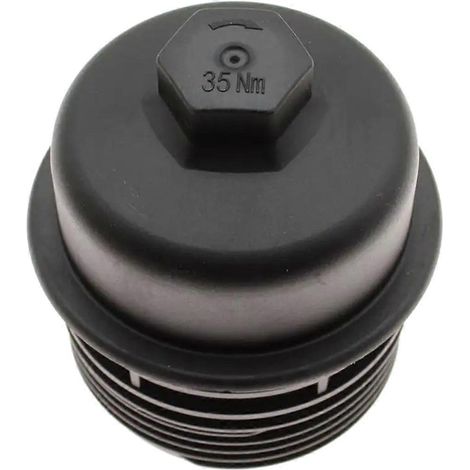 Ölfiltergehäusedeckel 26350-3C701 für 3,8-Liter-V6-Motor, kompatibel mit HYUNDAI GENESIS COUPE 2010-2016 und KIA K900 2016-2017 (Teilenummer: 263503C701)