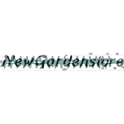 Lama tagliasiepi bilaterale interna esterna compatibile SHINDAIWA 13287021