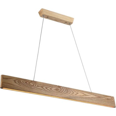 Lámpara de techo LED V-TAC 10W Diseño Madera 1200x900mm Blanco Cálido