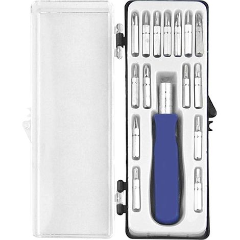 Kit d'outils 16 en 1 - Tête de réparation - Tournevis de rechange multifonction (1/5)