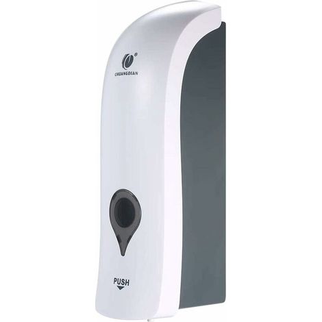 Wall Mounted Soap Dispenser 300 ML CHUANGDIAN Manual Soap Dispenser Shower Gel for Liquid Shampoo ， White (1/5)