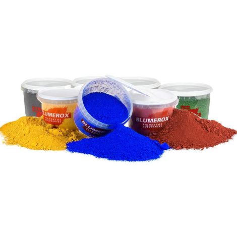 Blumerox 1188-71 Colorante per cemento, Nero - 750 g