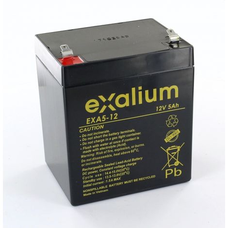 Batteria Exalium 12V 5Ah EXA5-12 Lead