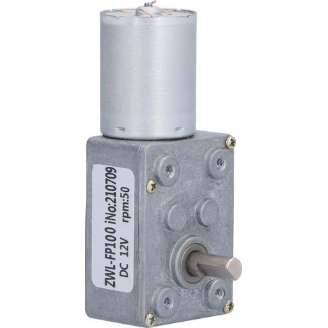 Schneckengetriebemotor, robust, langlebig, verschleißfest, hohe Belastbarkeit, niedrige Drehzahl, Getriebeuntersetzung ZWL-FP-50 U/min (1/5)