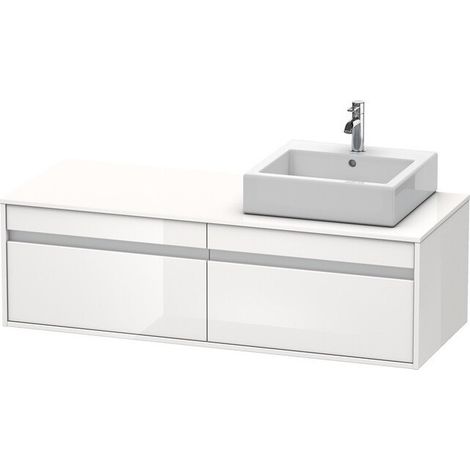 KETHO mobile lavabo 550x1400x426mm noce scuro