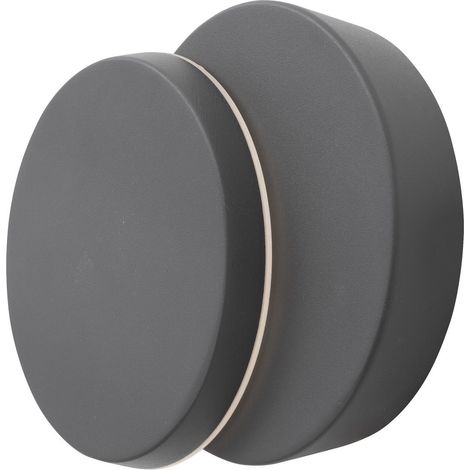 Merano Chesapeake Applique Murale Extérieure Moderne Gris Foncé Aluminium LED 12W 660Lm 3000K Rotation IP54