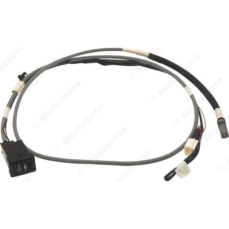 Compatible with Toyota Highlander, Levin, Sienna, Crown/Reiz/Prius/E'Z USB AUX audio/video adapter cable (1/4)