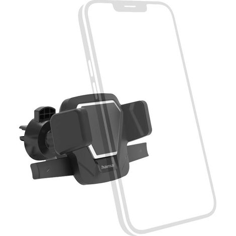 Hama Easy Snap grille de ventilation Support de téléphone portable pour voiture pivotant à 360° 55 - 85 mm X589832