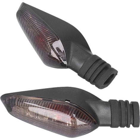 Clignotant 12V Ampoule Jaune Remplacement Ducati Monster 695 696 796 797 821 1100 S EVO 1200, Verre Noir, Feu Indicateur Moto (1/5)