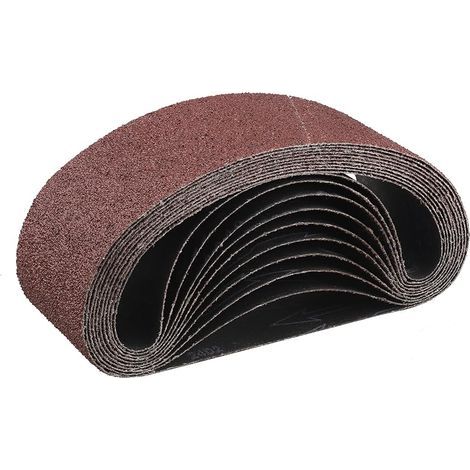 Bande Abrasive 75x 533 mm,10PCS 40 grain Ensemble de Bandes Abrasives (1/5)