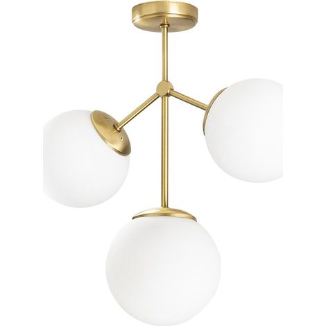 Plafón de techo Mulen Oro (3 luces) (1/5)