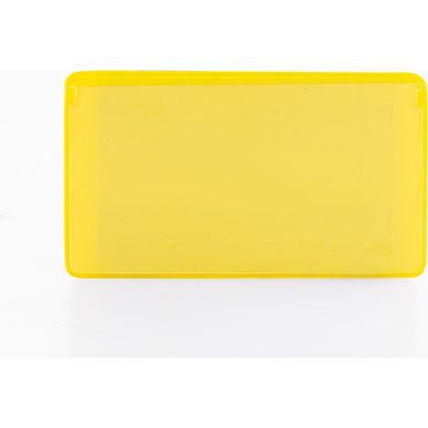 Magna-C Stabiles Klarsichtmagnetschild 100x60mm, Einschub von oben (1/4)