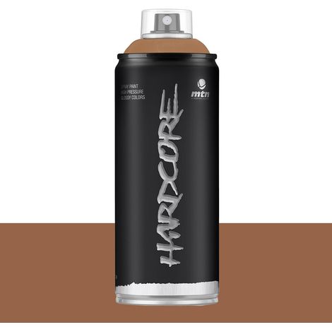 Bombe de peinture aérosol MTN Hardcore Marron lévrier (RV-249) 0,4 L (1/2)