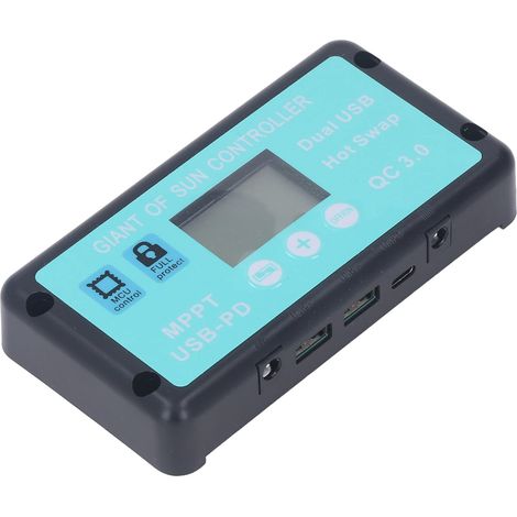 Professioneller 12V/24V MPPT-Solarladeregler mit LCD-Bildschirm für Batterien (30A) (1/5)