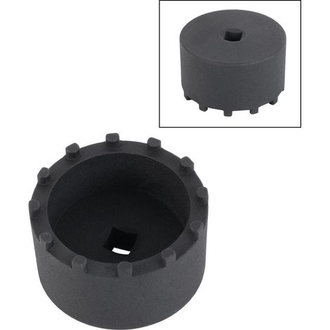 Tool for removing 12-pin hub bearing retaining nut sleeves for Dodge Ram 2019-2022 3500 models - (1/3)