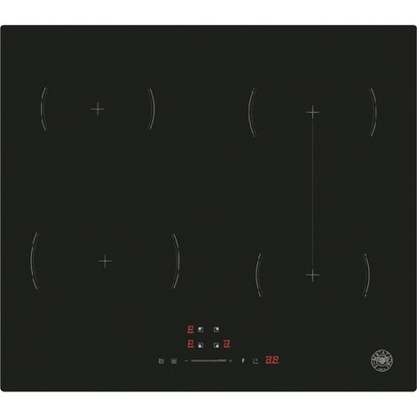 Bertazzoni P604I1B26NV. Colore del prodotto: Nero, Posizionamento dell'apparecchio: Superficie piana, Dimensione della larghezza del piano cottura: 59 cm. Tipo di controllo: Touch, Posizione di con... (1/3)