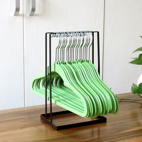 Porte-vêtements multifonctionnel portable en fer, support de rangement et organisateur pour la maison (1/5)