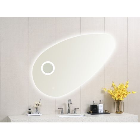Miroir LED GALET ONE 100cm (1/3)