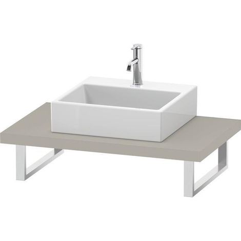 Duravit Konsole DURASTYLE 45mm Stärke. 1 Ausschnitt. 550 weiß matt