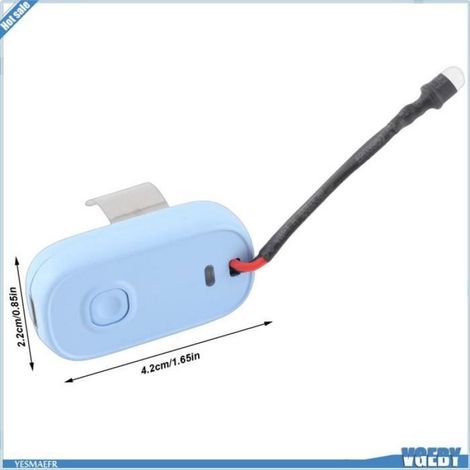 Ashata Lampe de nettoyage d'oreille rechargeable par USB Ear Pick Lamp 3 Brightness Gears Lampe parapharmacie roulant-protection (1/5)