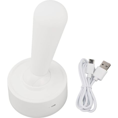 Veilleuse LED à bascule en Silicone, Rechargeable par USB, applique murale sans fil, ornement décoratif de chevet pour la maison et la chambre à coucher (1/5)