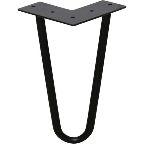 4x Hairpin Legs Tischbeine Heavy Duty Tischbeine Tischgleiter Hairpin Legs Austauschbar 2 Bügel-15cm (1/4)