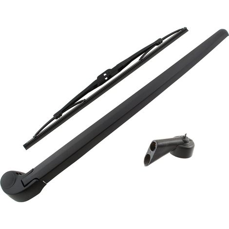 Audi A6 C6 Avant / Allroad 04-11 braccio tergicristallo posteriore + spazzola + ugello lavavetro posteriore set da 2 pezzi (1/5)