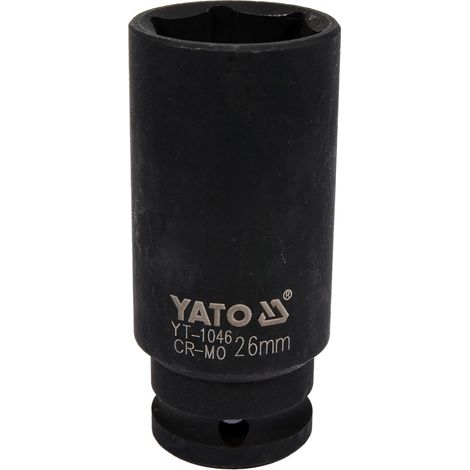 Tiefschlag-Stecknuss 1/2" x 26 mm