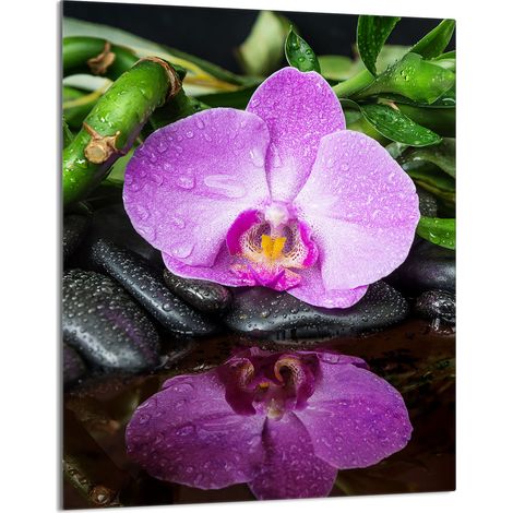 Glasschneidebrett 40x52 Orchidee (1/5)