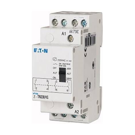 Télérupteur pour profilé Eaton Z-TN230/4S 4 NO (T) 20 A 1 pc(s) (1/2)