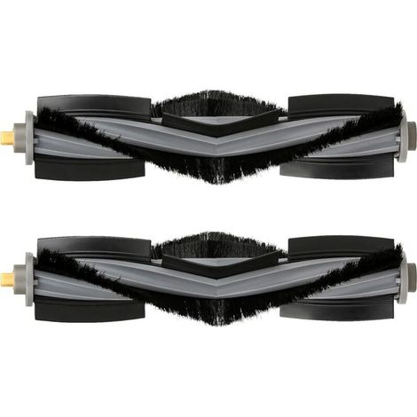 (2 pièces) Brosse principale T20 Omni pour aspirateur ECOVACS DEEBOT X1 Omni/ T20 Omni/ T10/ T10 Plus/ T10 Turbo/ T10 Omni