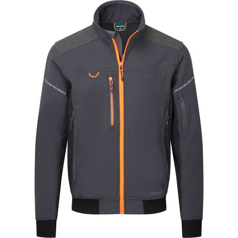 Giacca bomber softshell Ev4 (3l) - Taglia XL - Grigio Metallo Tall - Portwest
