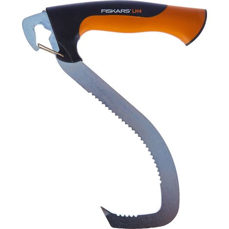 Fiskars WoodXpert Log Hook in Black and Orange with Protective Sheath