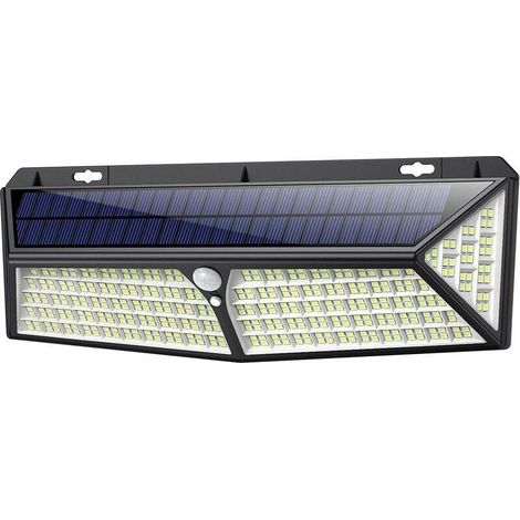 430 LED Outdoor Solar Light [Powerful 4400mAh Battery - 3500LM - 270° Beam Angle] Motion Sensor Outdoor Solar Spotlight, Wireless, Waterproof Security Solar Light for Garden (1/4)