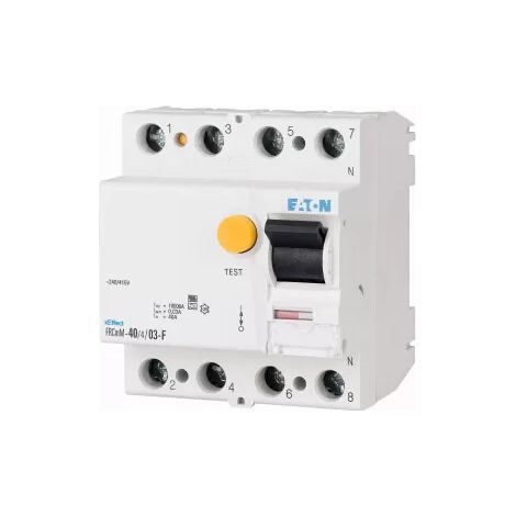 4P 40A 0,1A 10kA Differenzial-Leistungsschalter Typ S/F FRCMM-40/4/01-S/F 187433 (1/2)