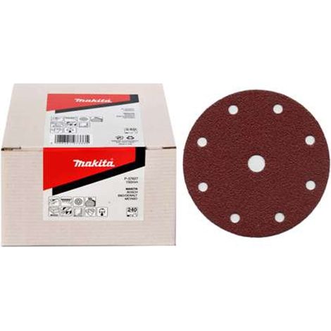 Makita - Carta vetrata K100, diametro 150 mm, 50 pz P-37596 (1/2)